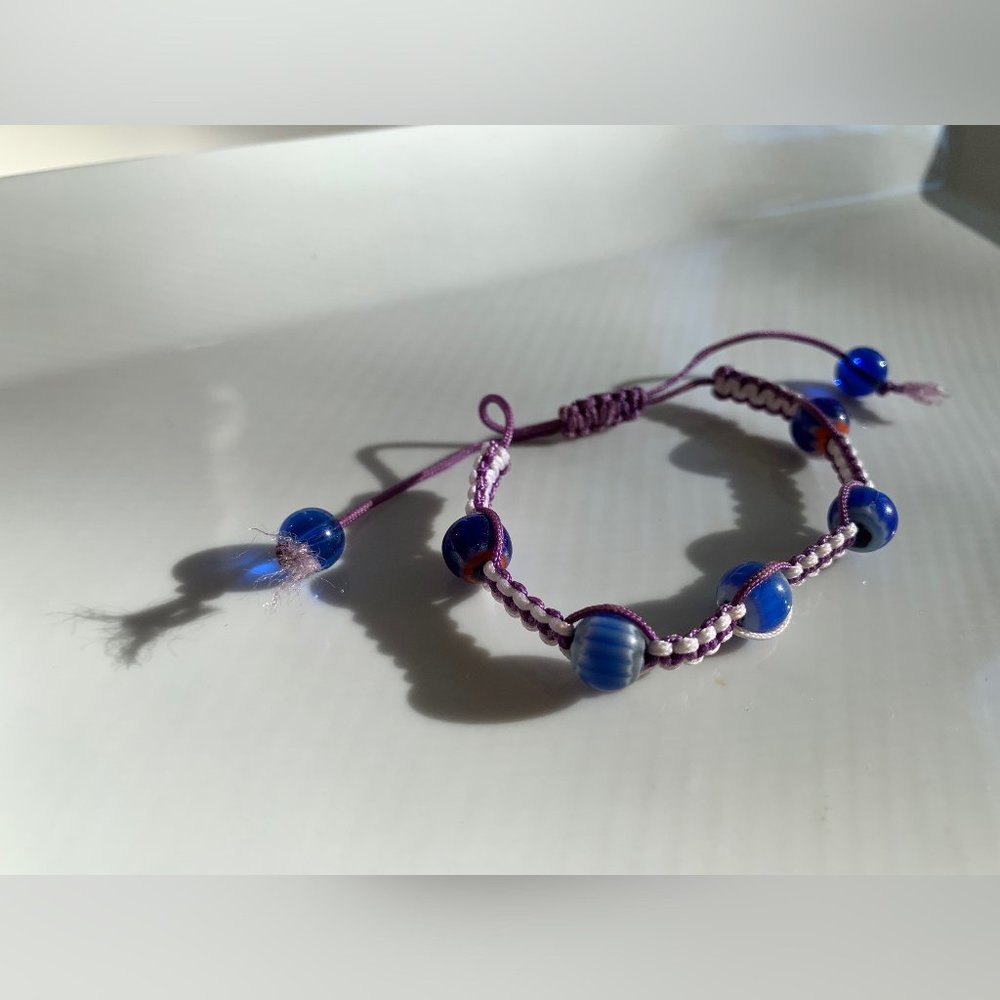 Swarovski Beaded Crochet Handmade Bracelet